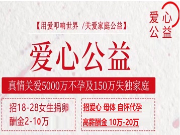 东山捐卵助孕生子 爱心志愿者招募